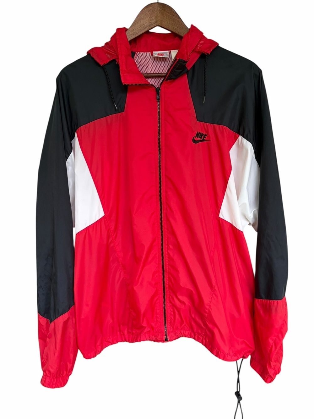 Vintage 90’s Nike Color-Block Lightweight Windbreaker/Track Jacket